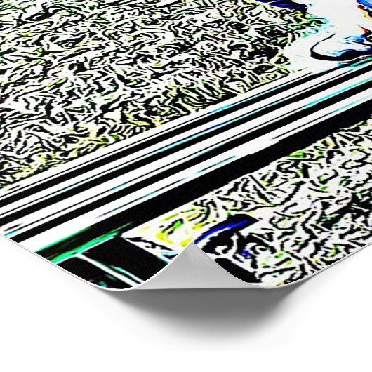 Roken Vapende Vape E Cig Poster (Hoek)