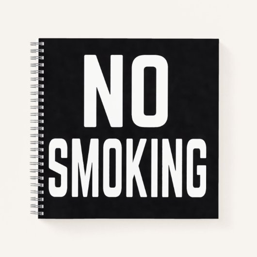 Roken Verboden Notitieboek (Voorkant)