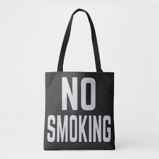 Roken Verboden Tote Bag (Voorkant)