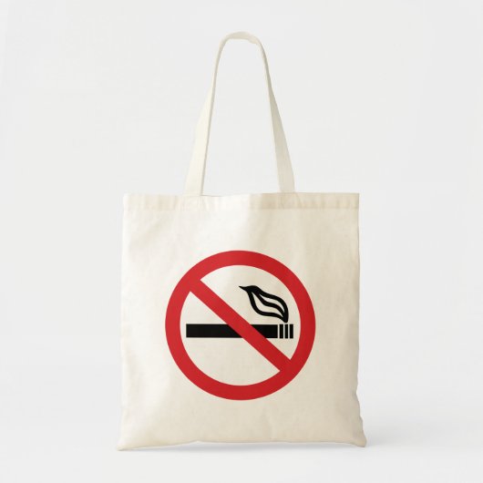 Roken Verboden Tote Bag (Voorkant)