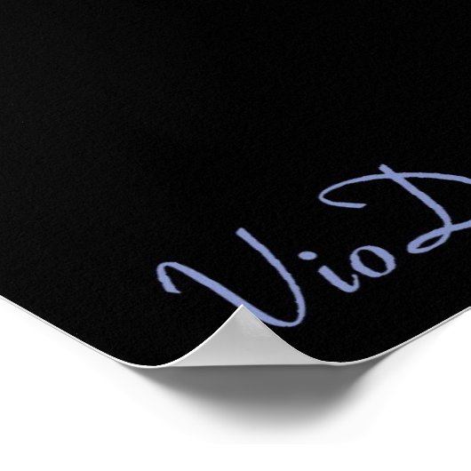 Roken vrouw poster (Hoek)