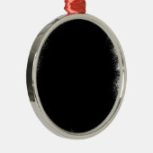 roken zwart metalen ornament (Rechts)