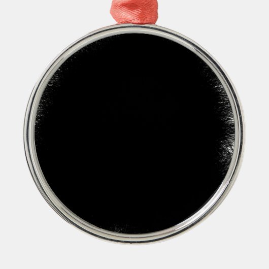 roken zwart metalen ornament (Voorkant)