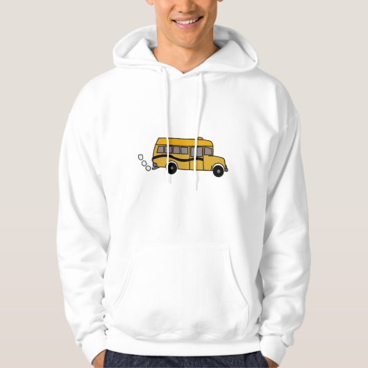 Rokende Bus Hoodie (Voorkant)