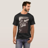 rokende chimpansee t-shirt (Voorkant volledig)