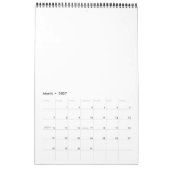 Rokende Cowboy Skelet Kalender (Mar 2027)