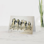  rokende kikkers kerst Kaart (Voorkant)