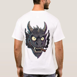 Rokende Obsidiaan Draak T-shirt
