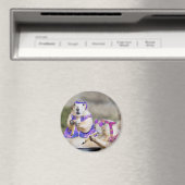 Rokende Prairiehond Hippies Magneet (Insitu (Vaatwasser))