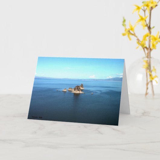 Rokende Schoorstenen Kaart (Gele Bloem)