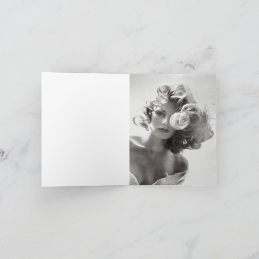  "rokende vrouw" Kaart (Binnen)