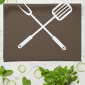 Roker BBQ Grill Cook Liever Roken Theedoek (Gevouwen)