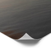 Roker Beach Reflections Poster (Hoek)