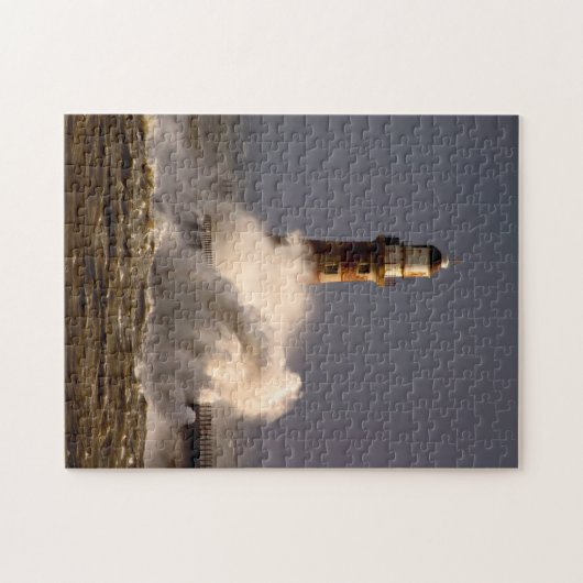 Roker Lighthouse Photo Puzzle Legpuzzel (Horizontaal)