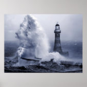 Roker Lighthouse Print (Voorkant)