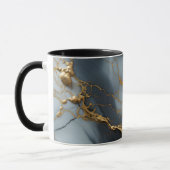 Roker Onyx Marmer met Gouden Aders Mok (Links)