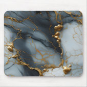 Roker Onyx Marmer met Gouden Aders Muismat (Voorkant)