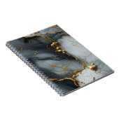 Roker Onyx Marmer met Gouden Aders Notitieboek (Rechterzijde)