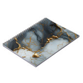Roker Onyx Marmer met Gouden Aders Notitieboek (Linkerzijde)