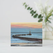 Roker Pier en vuurtoren Briefkaart (Staand voorkant)