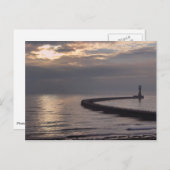 Roker Pier Sunderland Briefkaart (Voorkant / Achterkant)