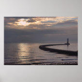 Roker Pier Sunderland Poster (Voorkant)