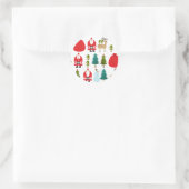 roker ronde sticker (Tas)