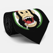 rokeraap stropdas (Opgerold)