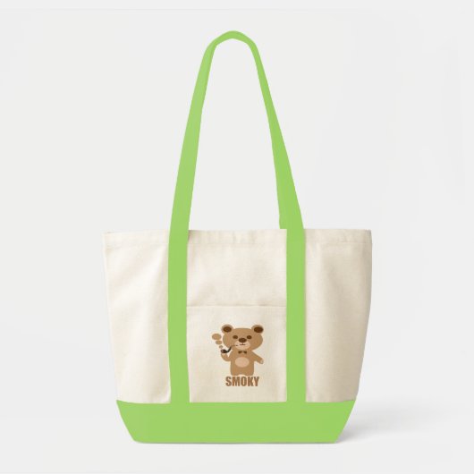 rokerachtig beer tote bag (Voorkant)