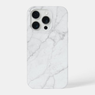 Rokerig grijze marmeren spiraal iPhone 15 pro case