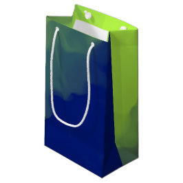 Rokerig Groen en Donkerblauw Klein Cadeauzakje
