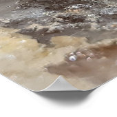 Rokerige kwarts infinity print (Hoek)