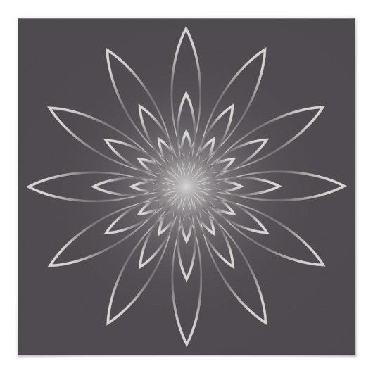 rokerige kwarts klok poster (Voorkant)