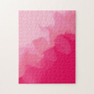 Rokerige tinten roze legpuzzel