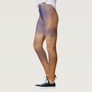 Rokerige wolken reflectie leggings