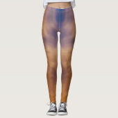Rokerige wolken reflectie leggings (Voorkant)