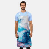 Rokerkleur Schort (Gedragen)