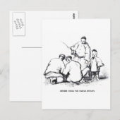 Rokeropium Briefkaart (Voorkant / Achterkant)