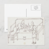 Rokeropium Briefkaart (Voorkant / Achterkant)