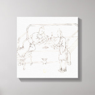 Rokeropium Canvas Afdruk