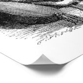 Rokerpijp 11 x 8,5 inch, Poster papier (steen) (Hoek)