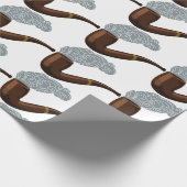 Rokerpijp Cadeaupapier (Hoek)