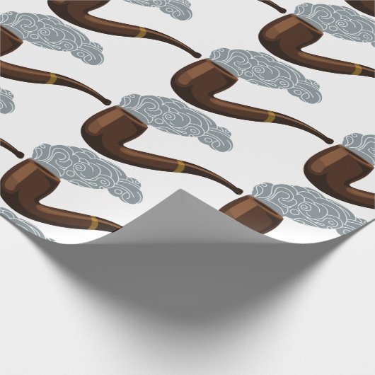 Rokerpijp Cadeaupapier (Hoek)
