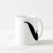 Rokerpijp Koffiemok (Voorkant rechts)