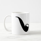 Rokerpijp Koffiemok (Links)