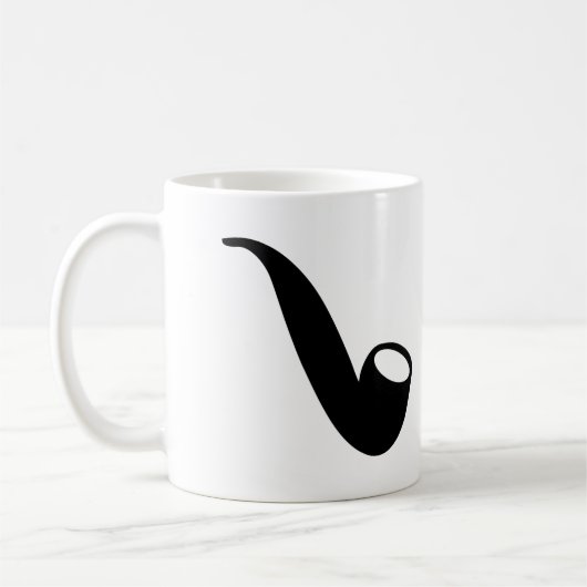 Rokerpijp Koffiemok (Links)