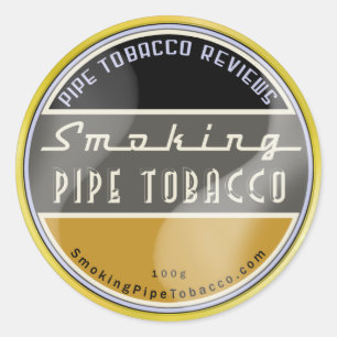 Rokerpijp Tabak Sticker
