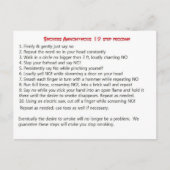 Rokers 12 stappen briefkaart (Voorkant)