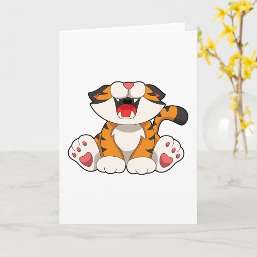 Rokertijger Kaart (Gele Bloem)