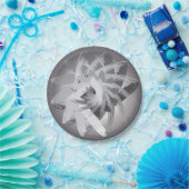 rokervis papieren bordje (Feest)